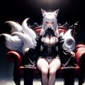白狐のパンツ 12枚目