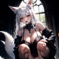 白狐のパンツ 7枚目