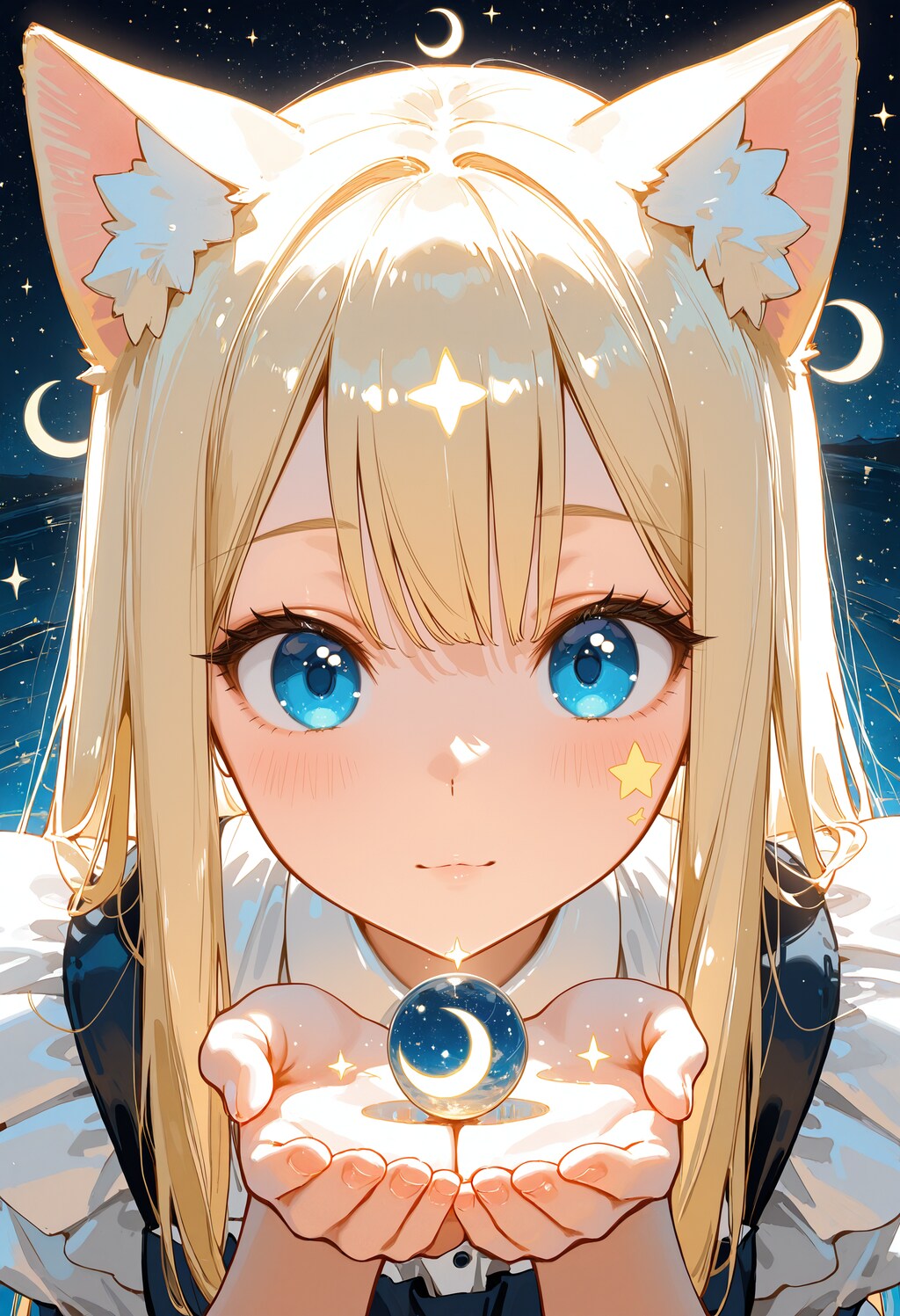 月とルミナ