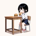 照り焼きバーガーを食べる 5枚目