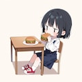 照り焼きバーガーを食べる 8枚目