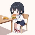 照り焼きバーガーを食べる 4枚目