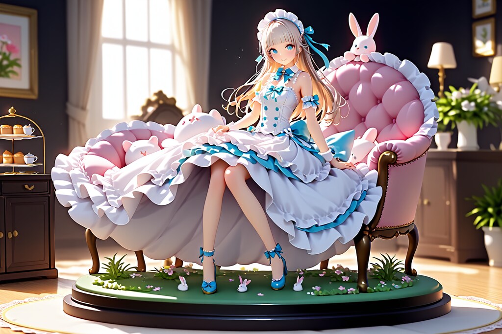 うさぎたちの午後三時