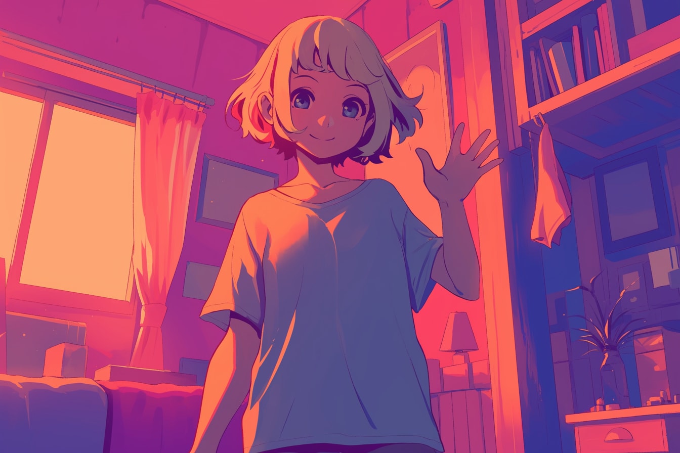 マッシュカットの子✨159 | の人気AIイラスト・グラビア
