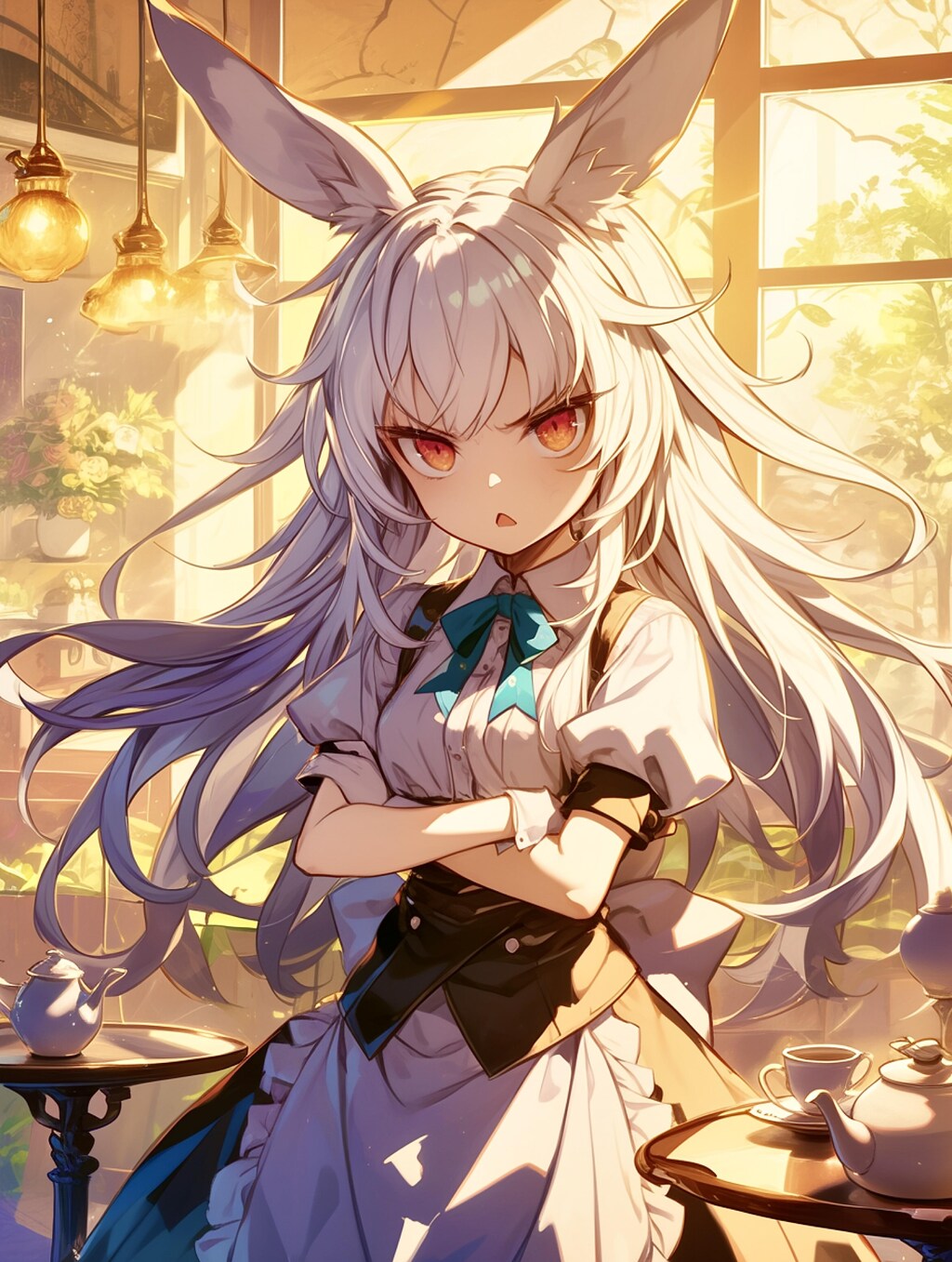 メイドバニー✖︎腕組み③🐾