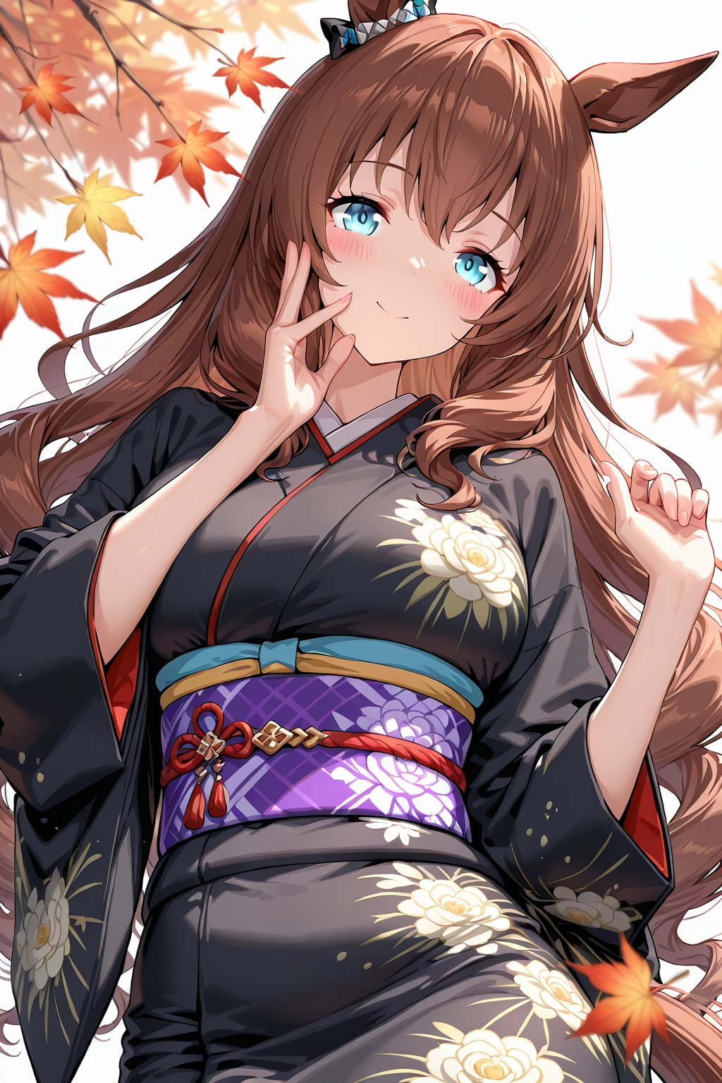 マルゼンスキー(紅葉＆着物)