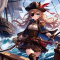 海賊の女の子 3枚目