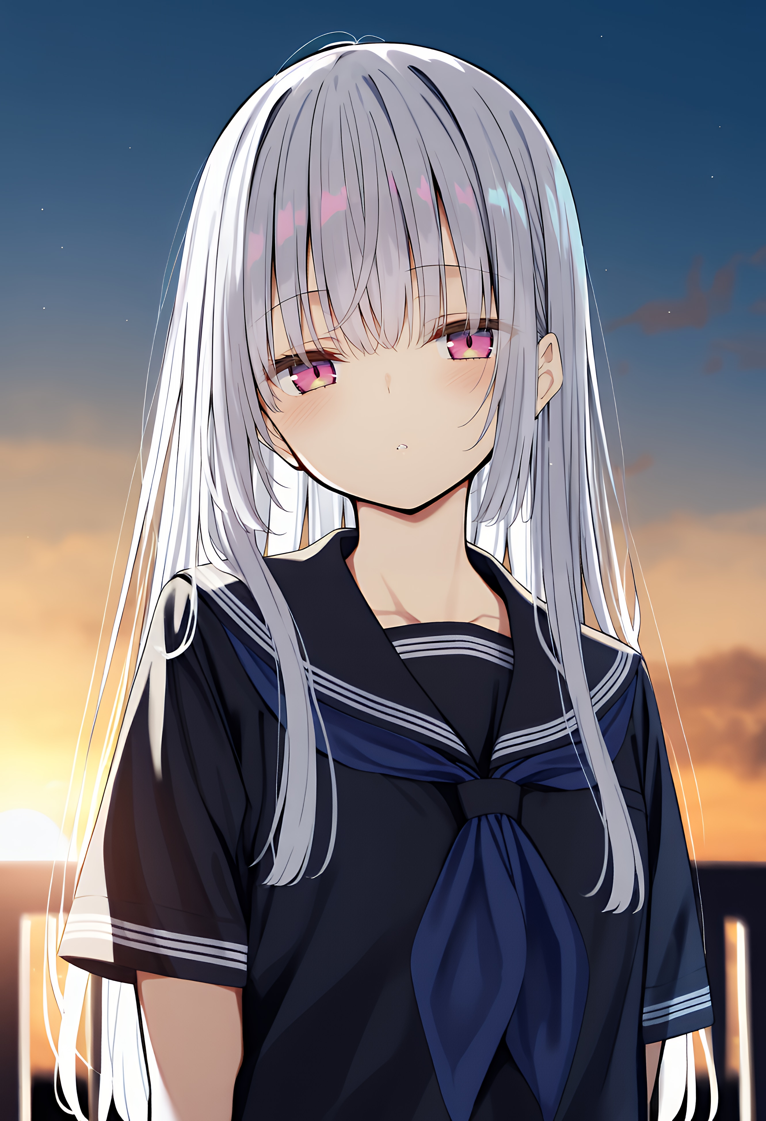 銀髪ちゃん | の人気AIイラスト・グラビア