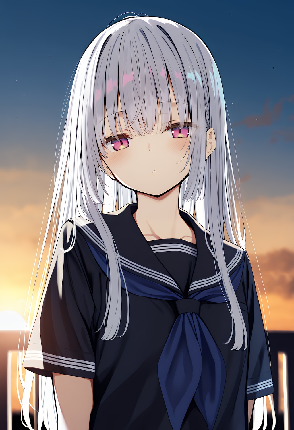 銀髪ちゃん