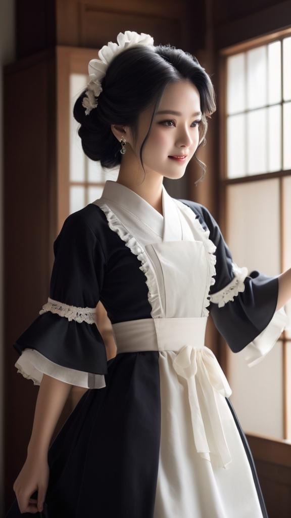 クラッシックなメイドさん