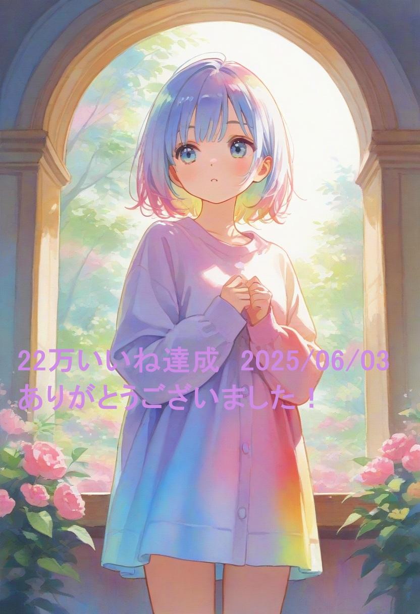 ★☆★☆22万いいね達成！ありがとうございました(2025.6.03)★☆★☆