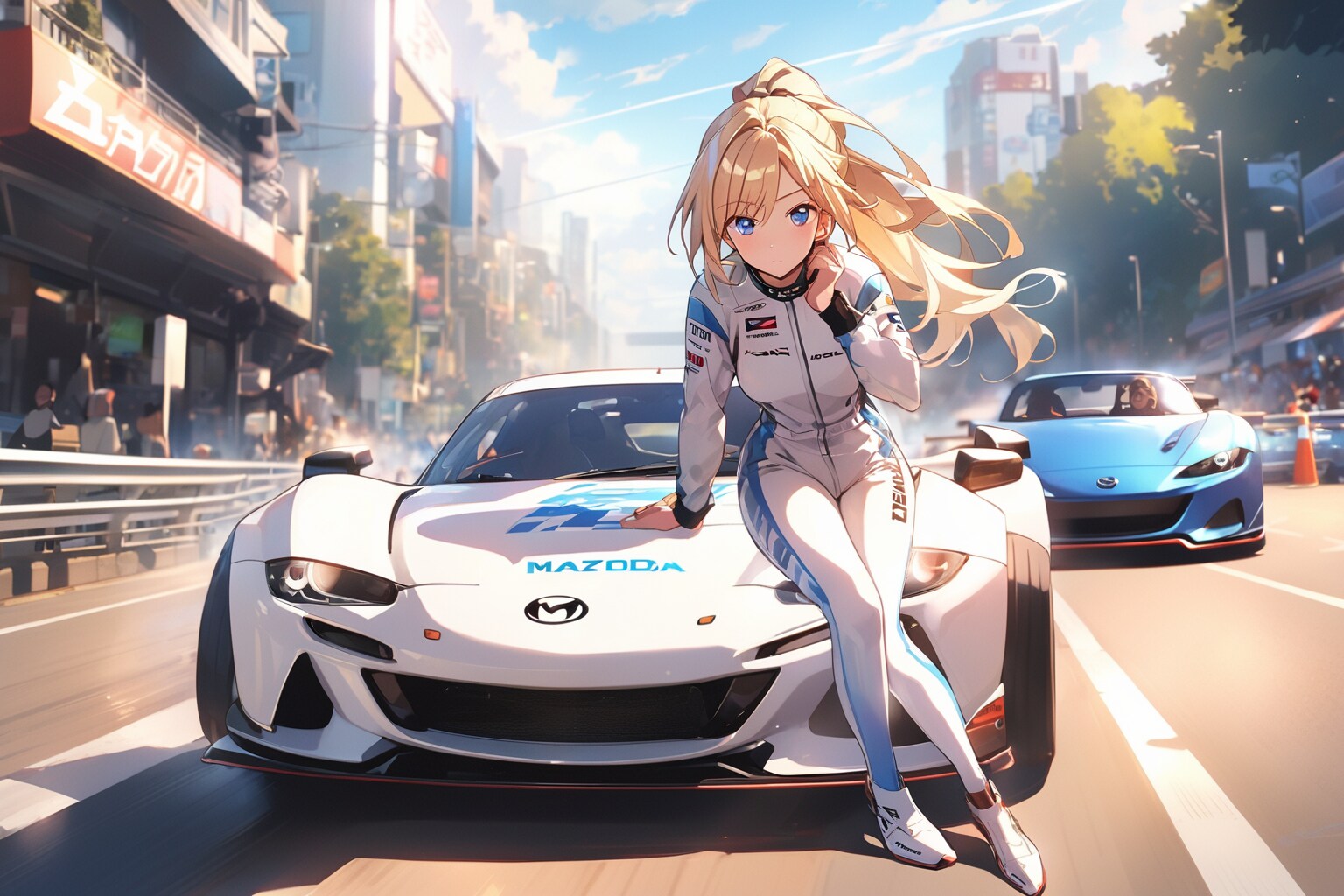 孤高のロータリードライバー | の人気AIイラスト・グラビア