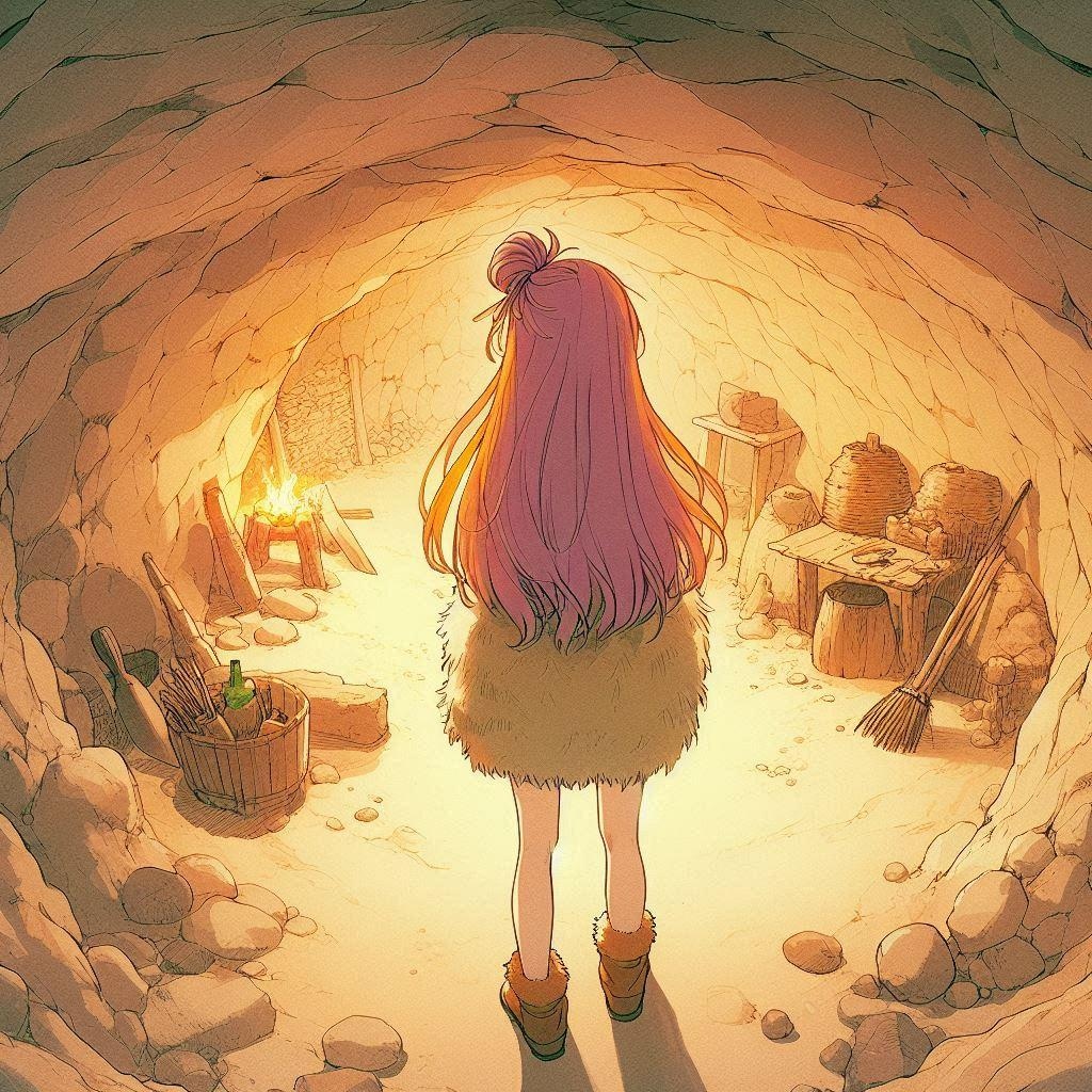 理想の部屋＠洞穴住居