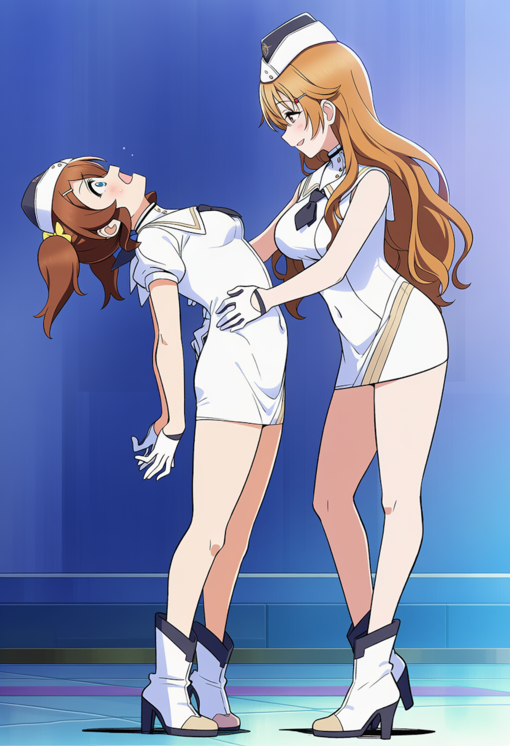 ブルアカオペレーター服　後ろ反り17