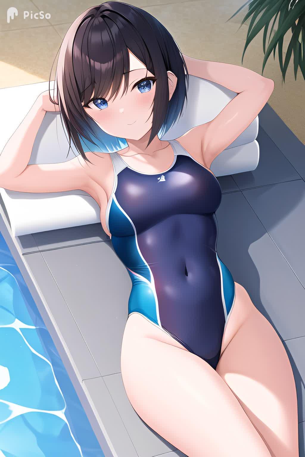 水泳少女６