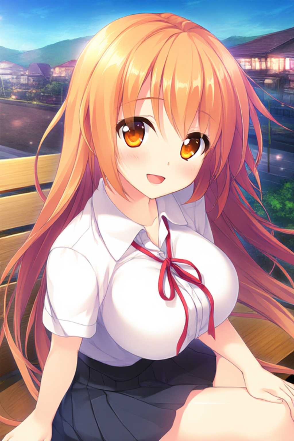 黄昏時が似合う学園の華