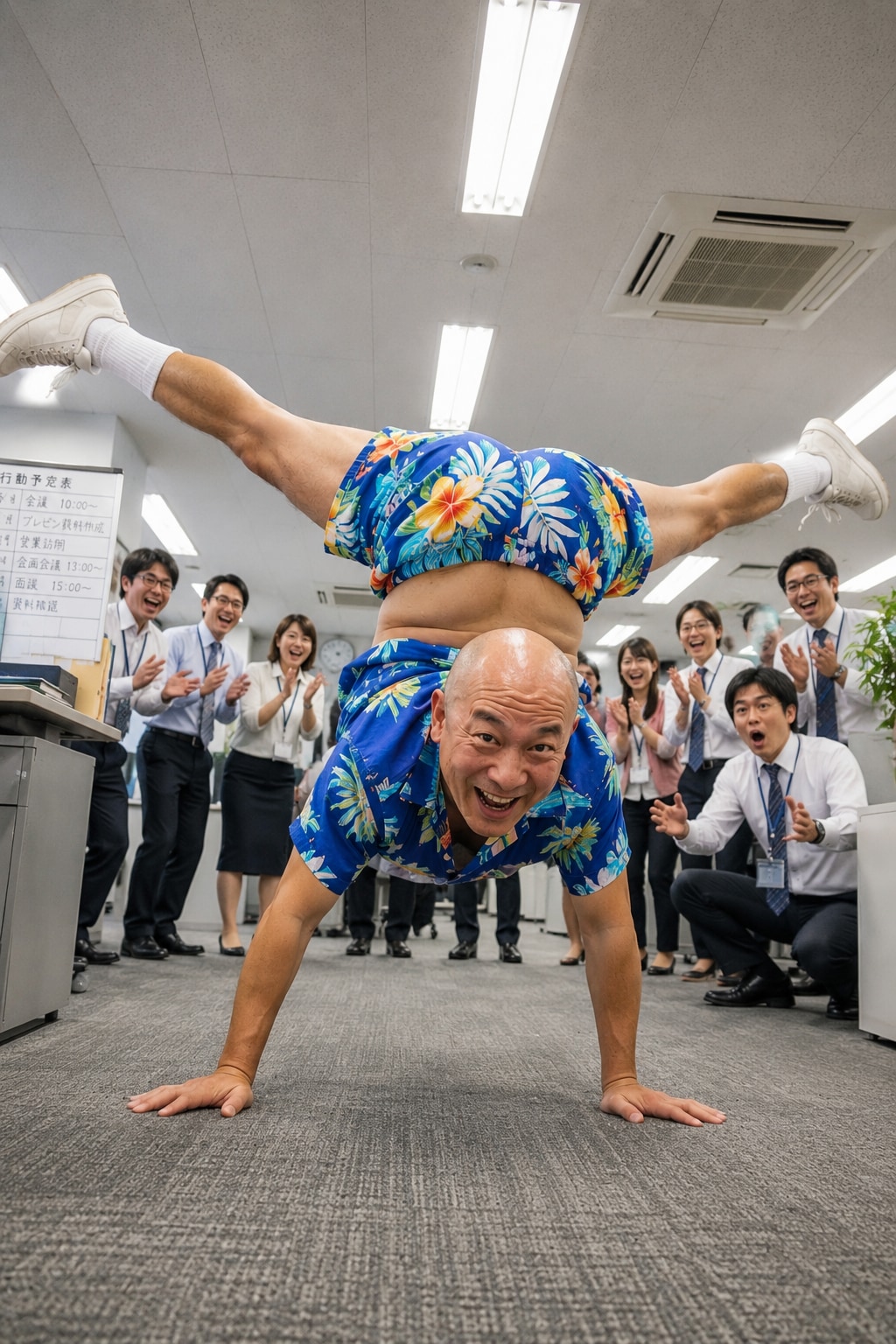クールビズなハゲ部長