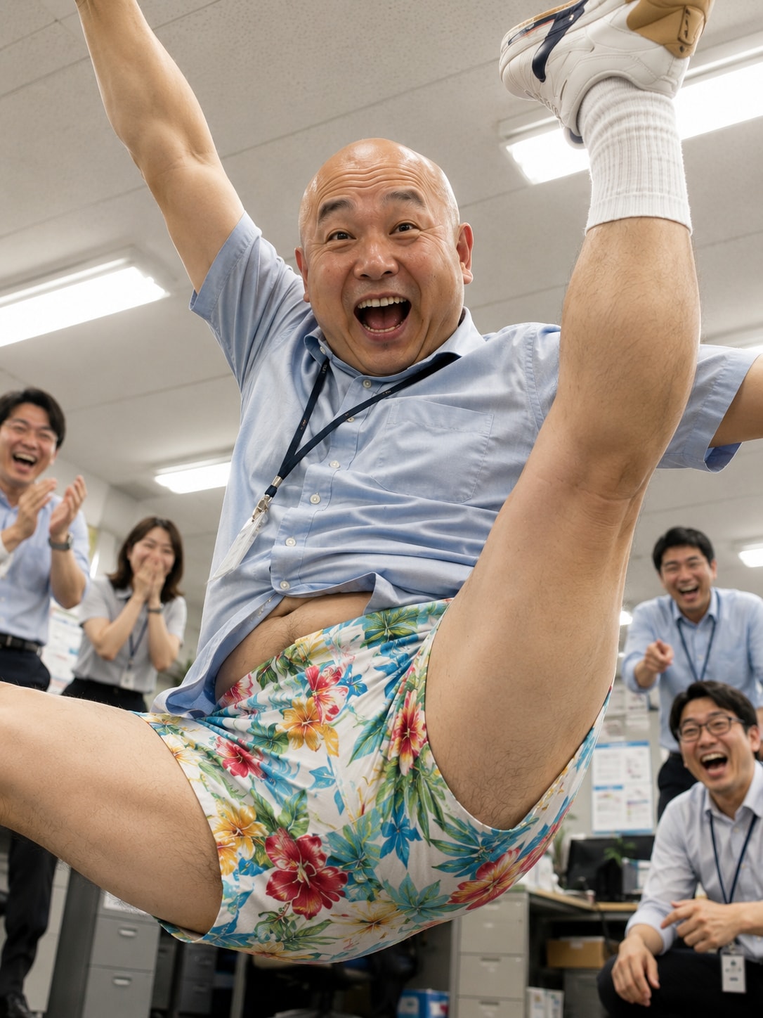 クールビズなハゲ部長