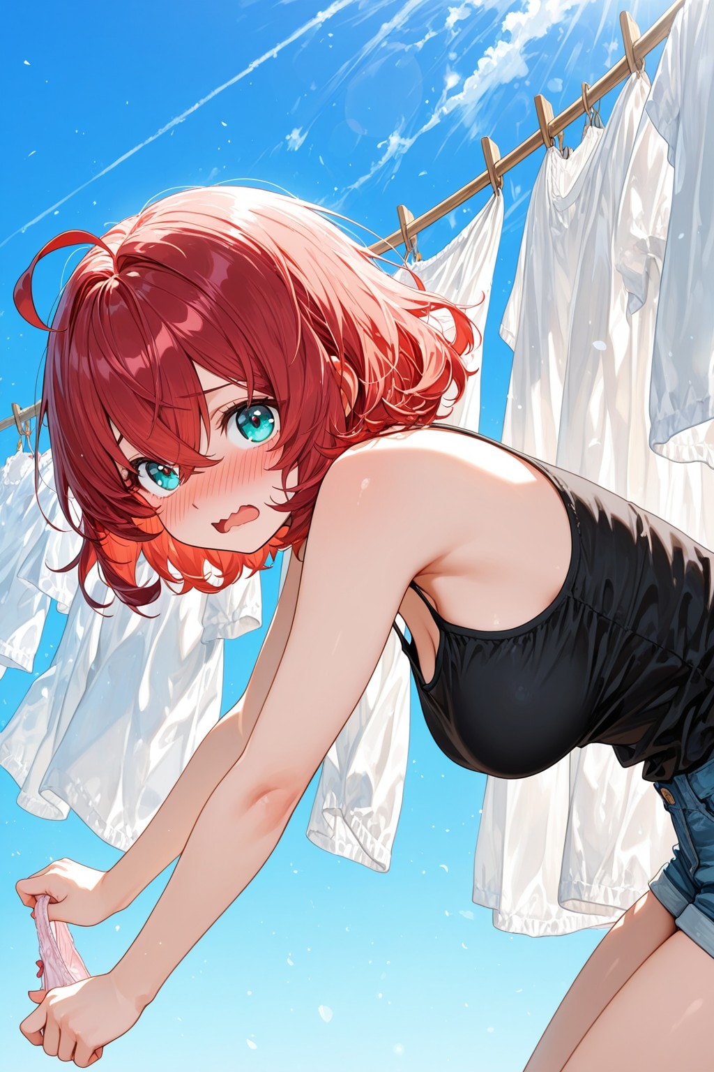 そんなに見られると…