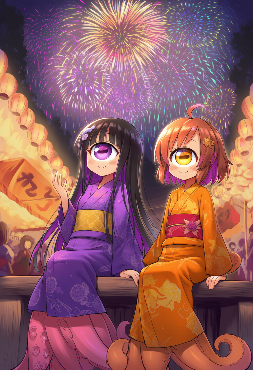 単眼スキュラ　夏祭り
