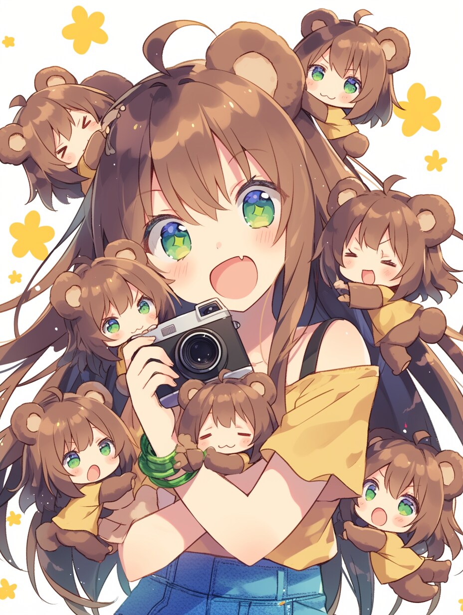 くま娘✖︎カメラ🐾