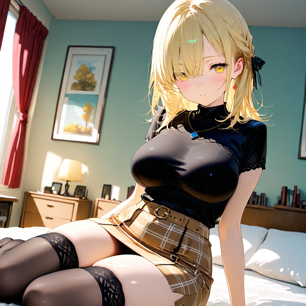 A good atmosphere after a date | の人気AIイラスト・グラビア