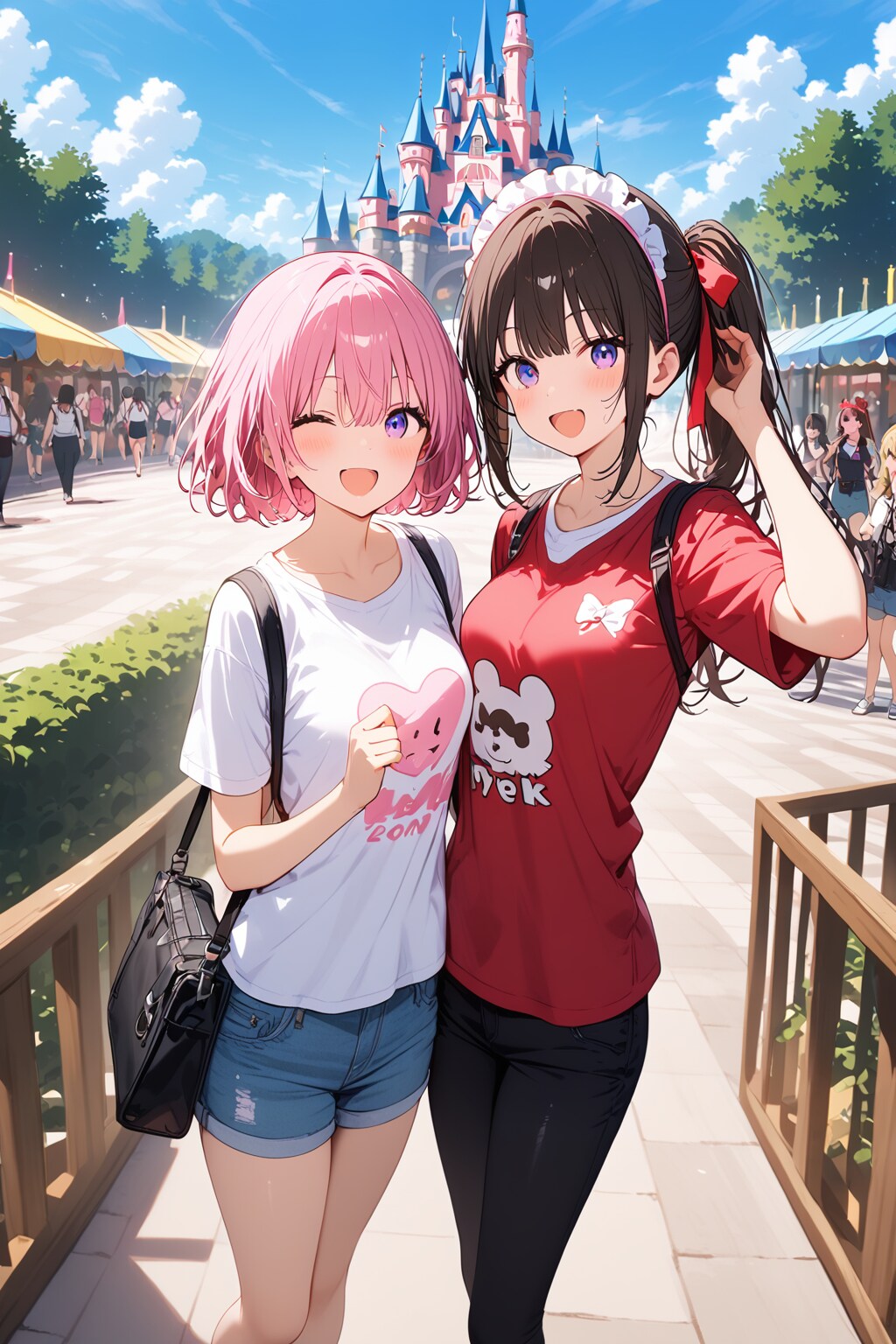 遊園地 | の人気AIイラスト・グラビア