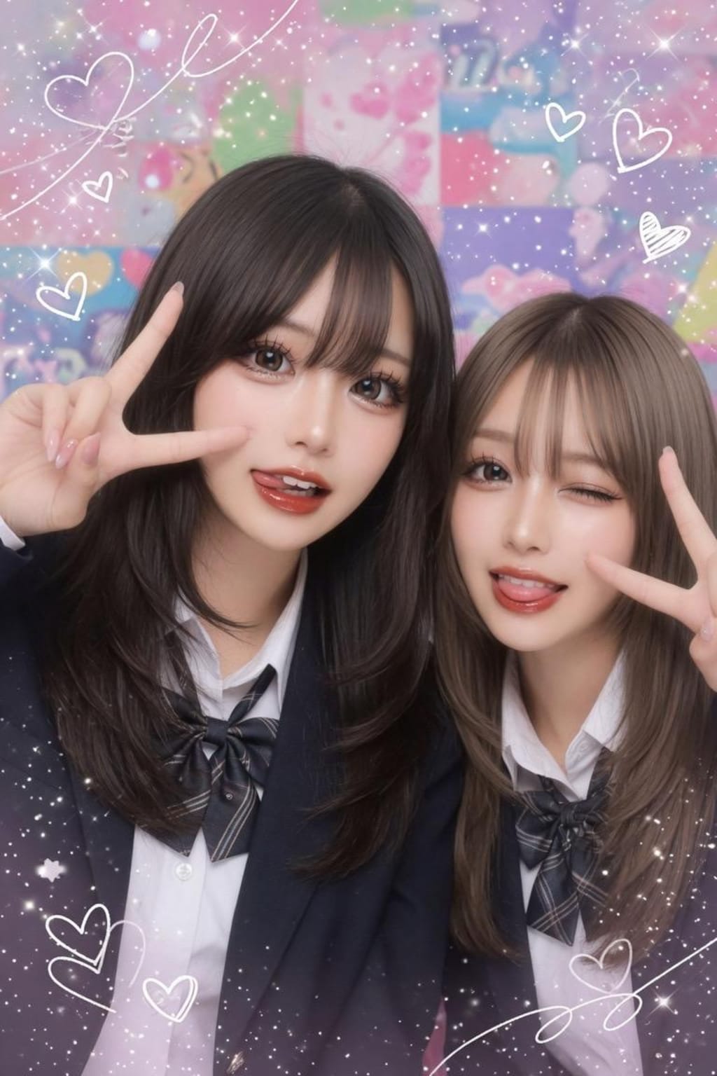 女子高生プリクラ