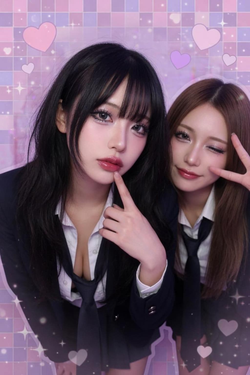女子高生プリクラ