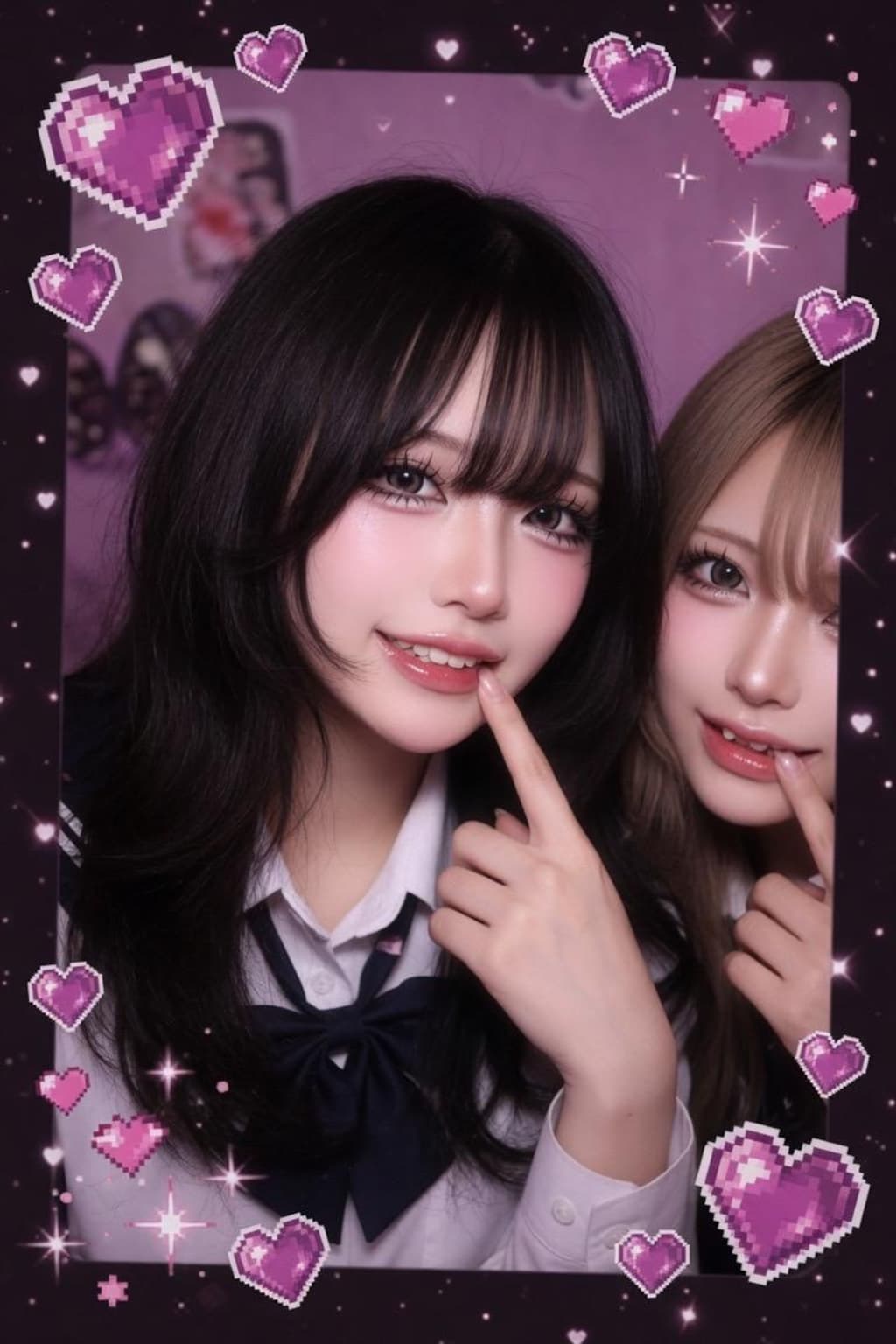 女子高生プリクラ
