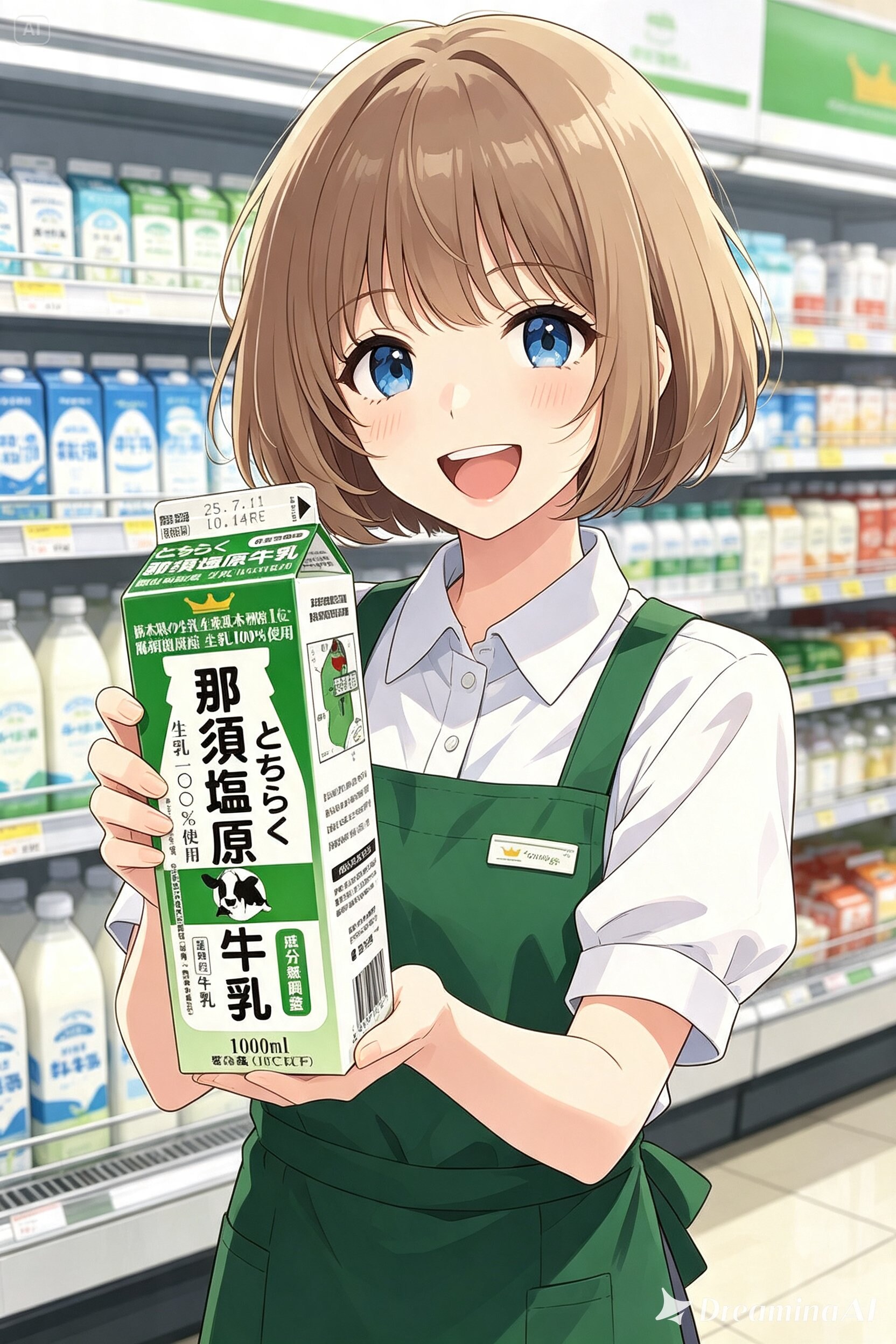 那須塩原市牛乳の日 | の人気AIイラスト・グラビア