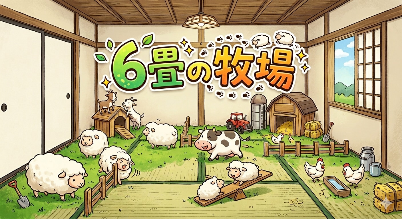 6畳の牧場 | の人気AIイラスト・グラビア