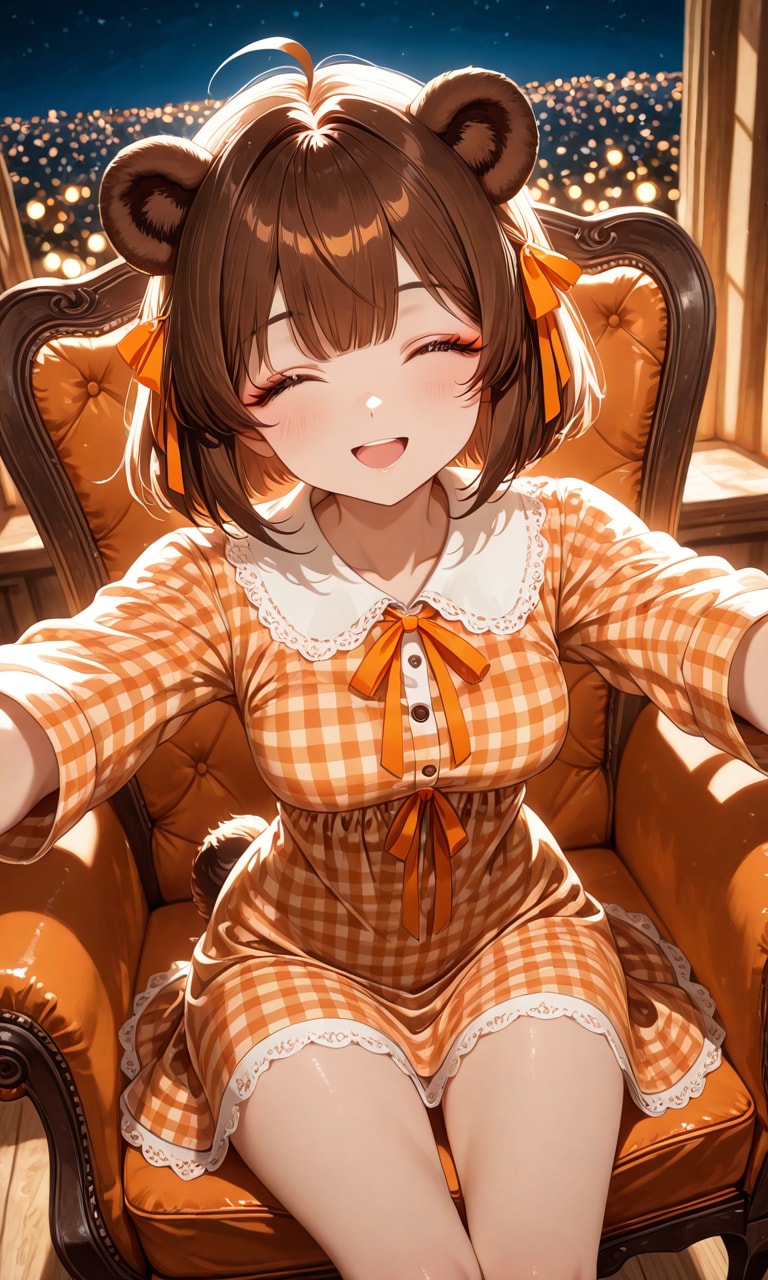 ブルア(べあのん)抱っこ待ち | の人気AIイラスト・グラビア