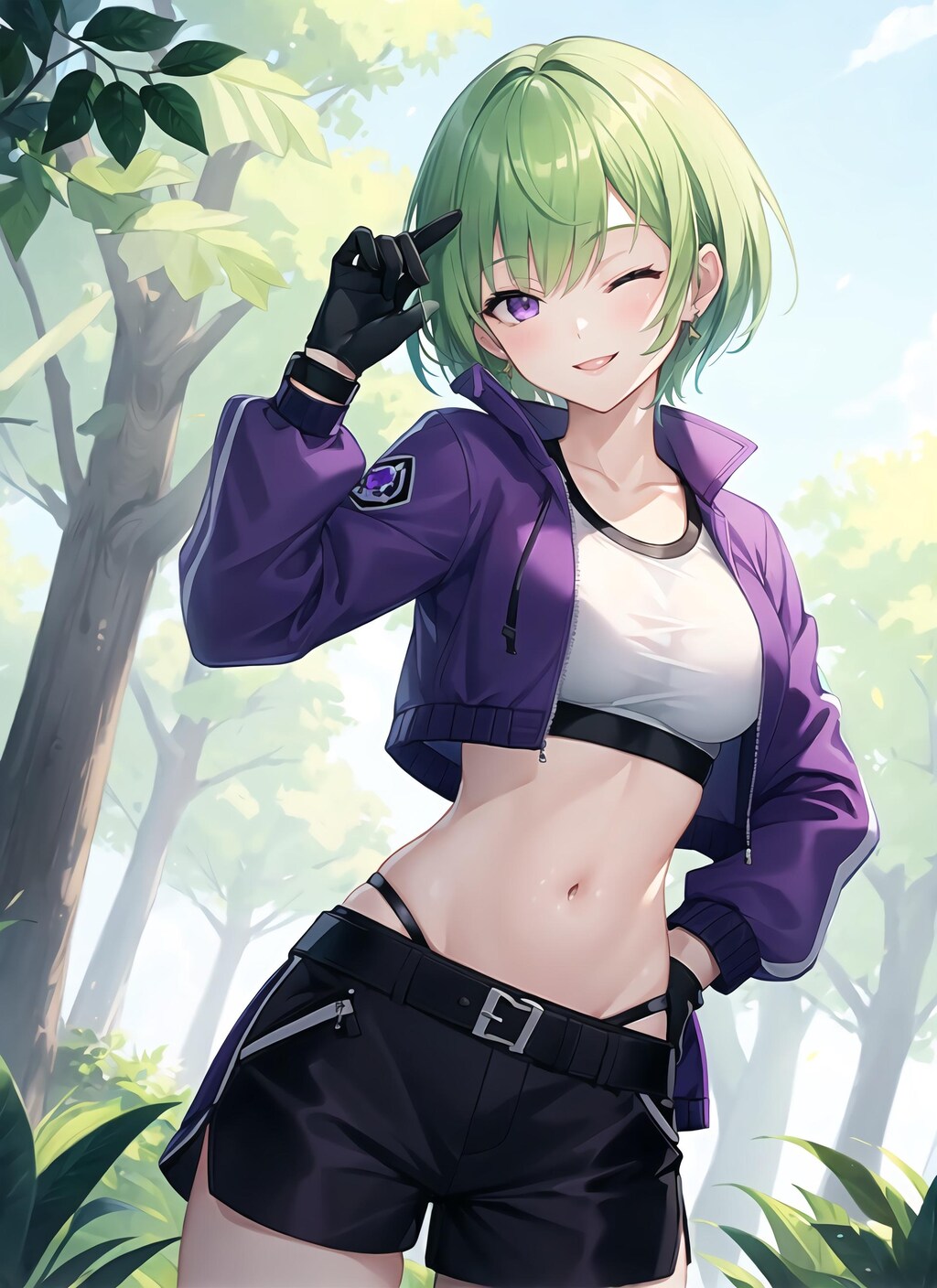 へそ出し