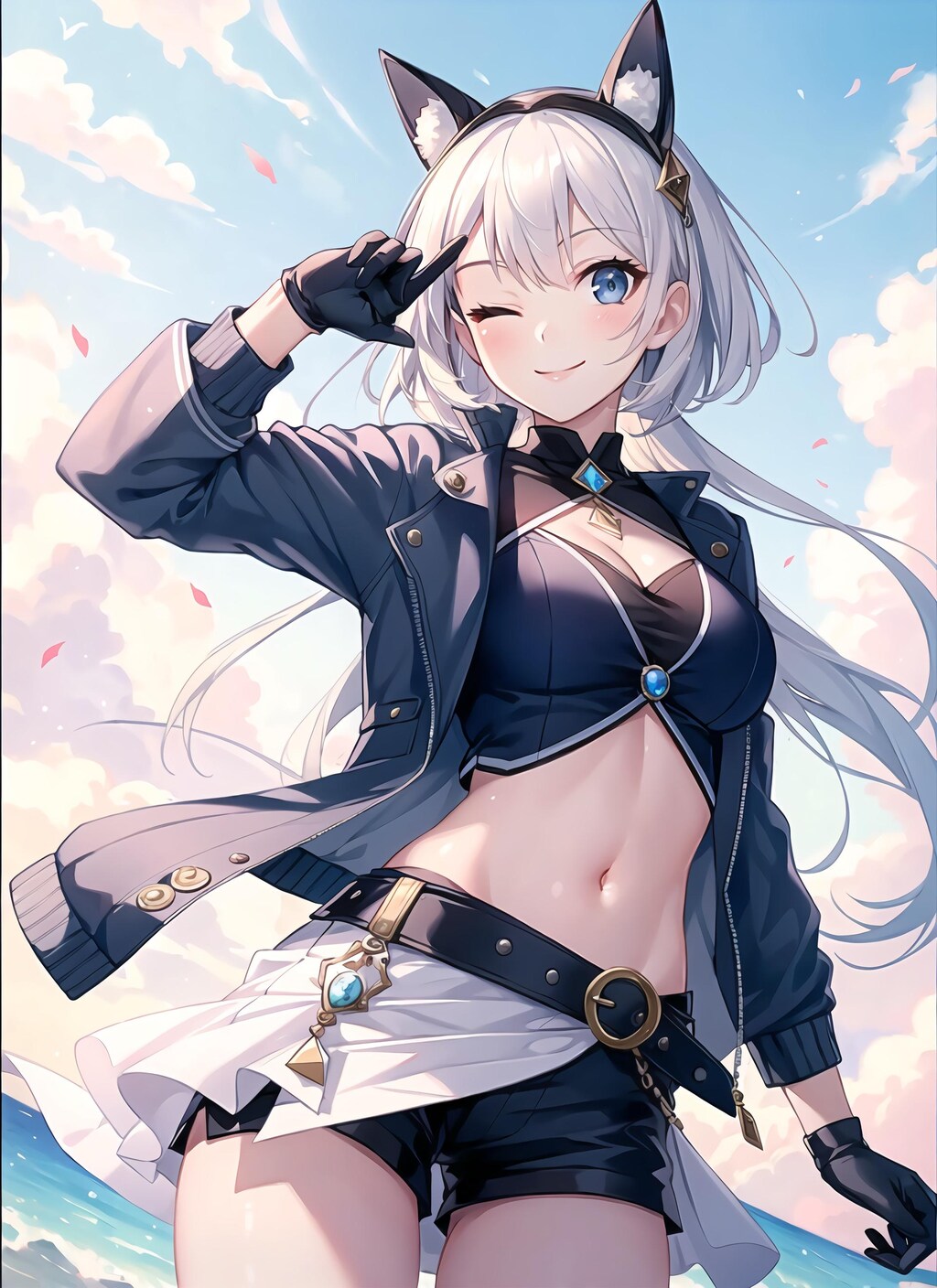 へそ出し