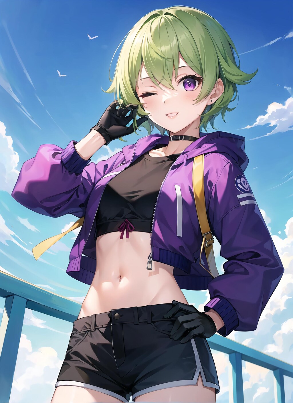 へそ出し