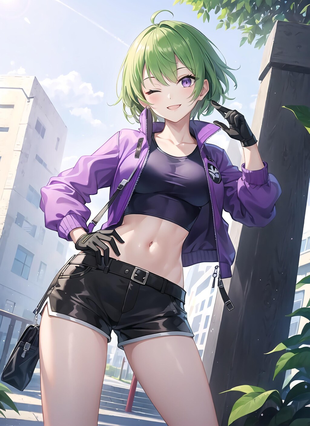 へそ出し