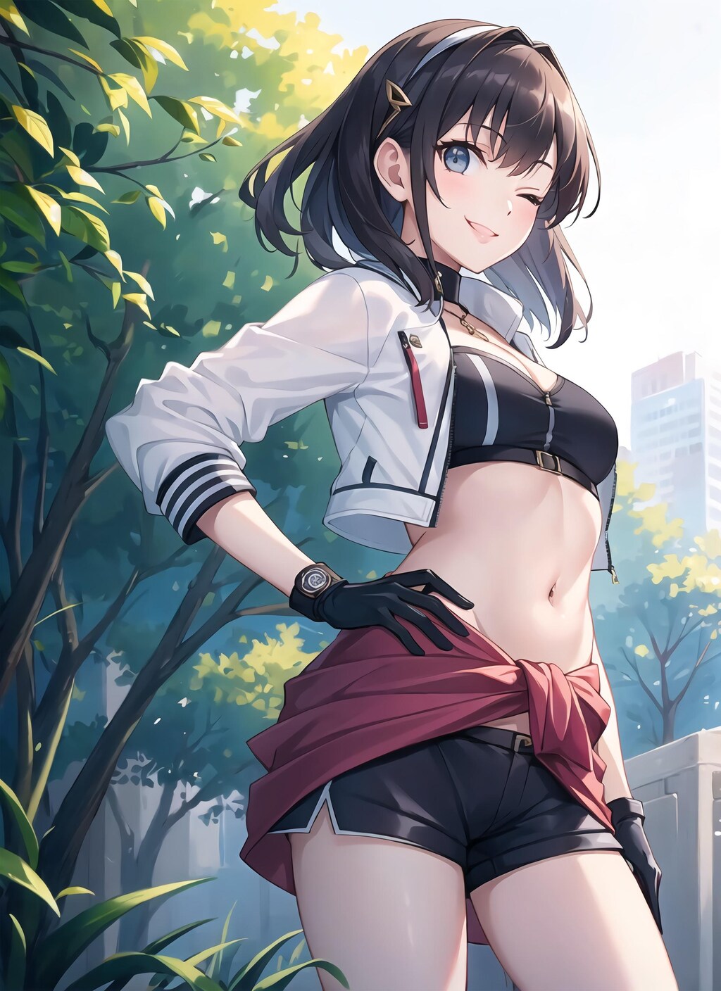 へそ出し