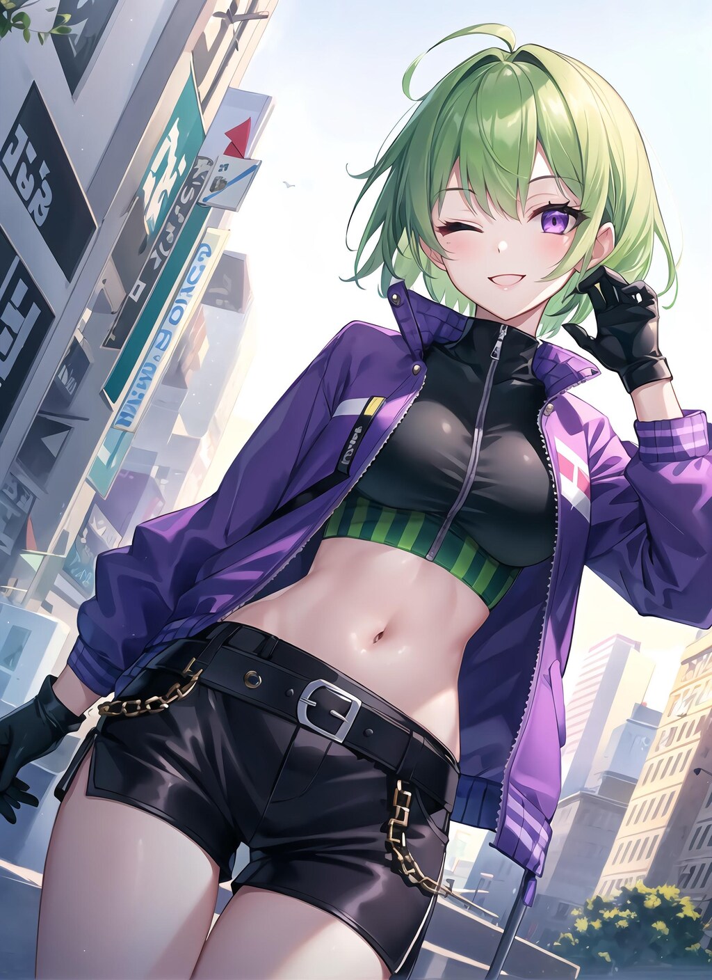 へそ出し