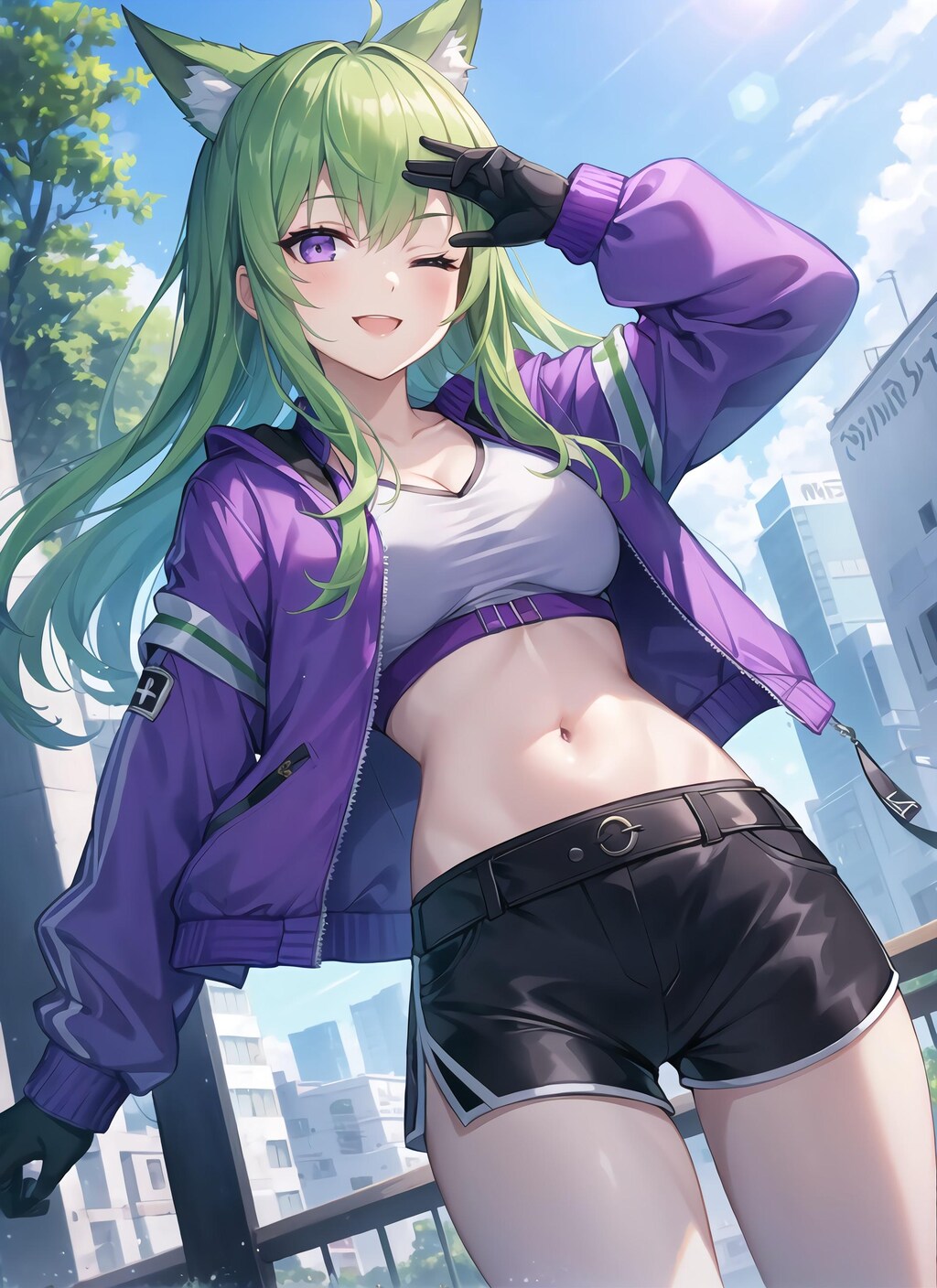 へそ出し