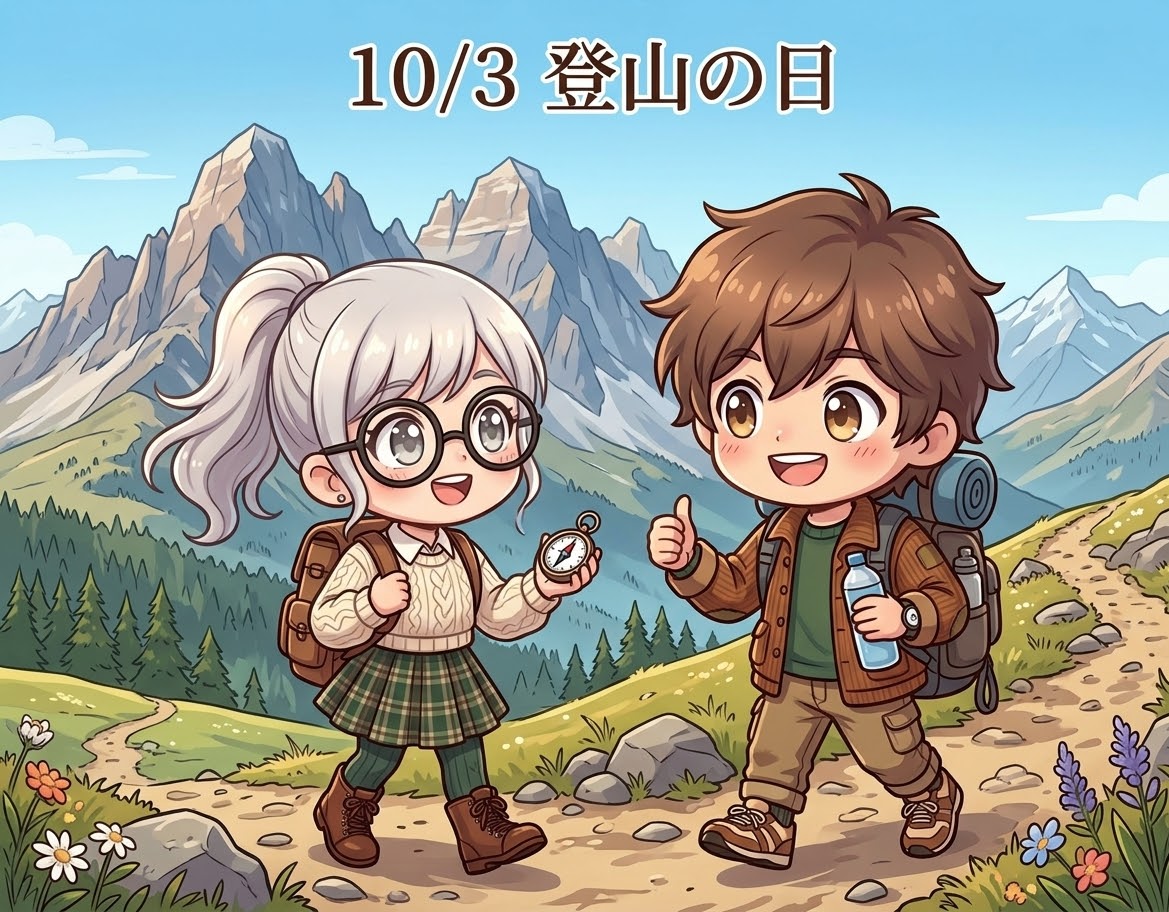 今日は「登山の日」 | の人気AIイラスト・グラビア