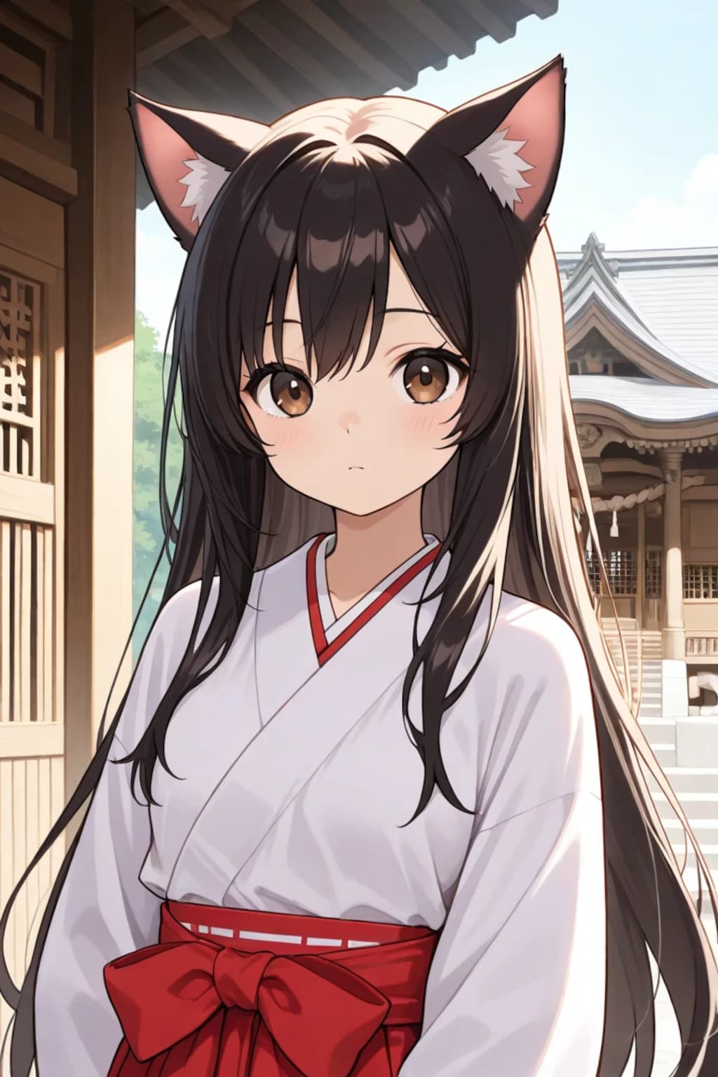 虎鼠神社ケモ耳