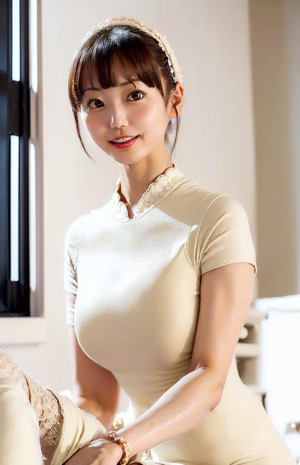 買い物にでた主婦