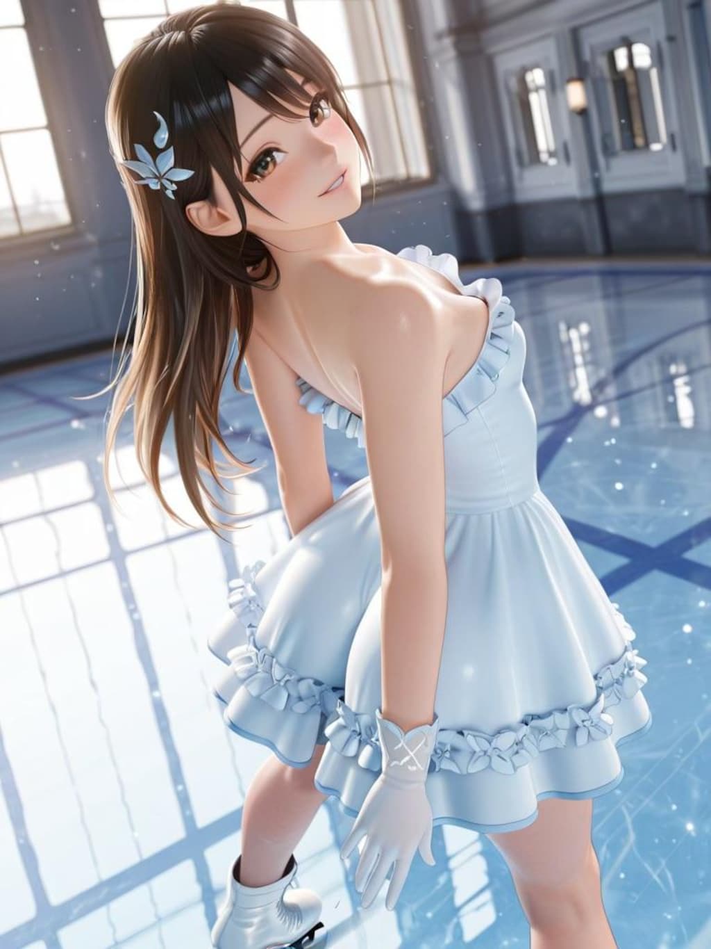 The world, where the number of facilities has shrunk to a quarter of its former size.