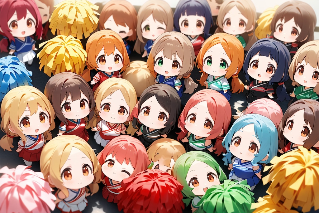 「chikuwa チア部」_ メンバー。