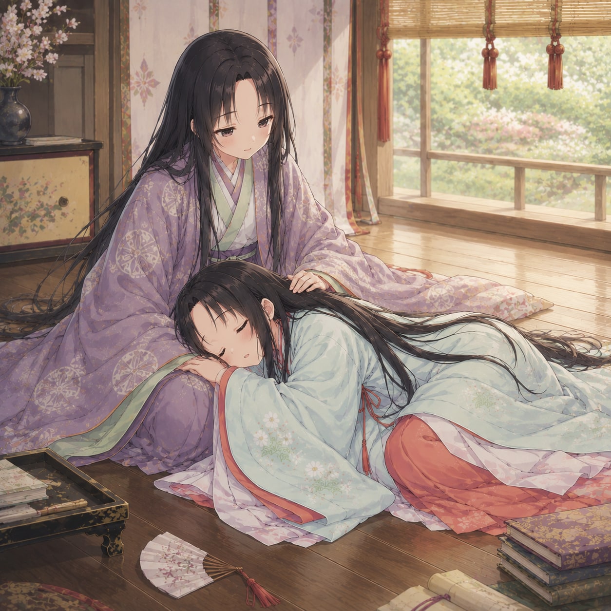 平安貴族幼女 | の人気AIイラスト・グラビア