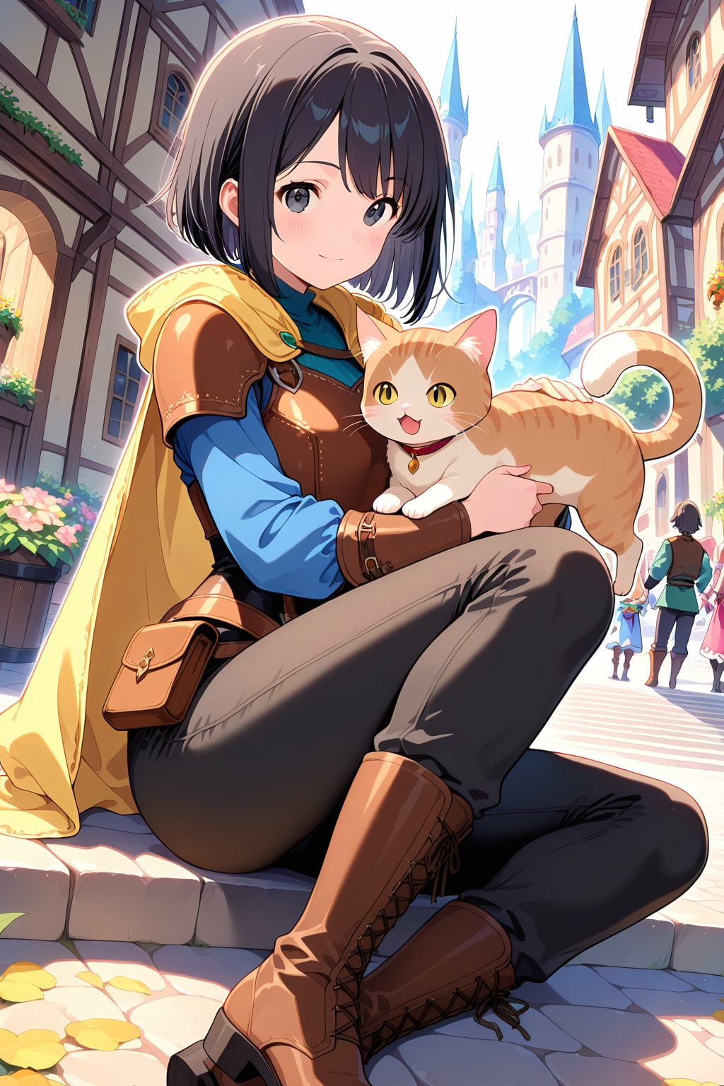 猫と冒険者。 | の人気AIイラスト・グラビア