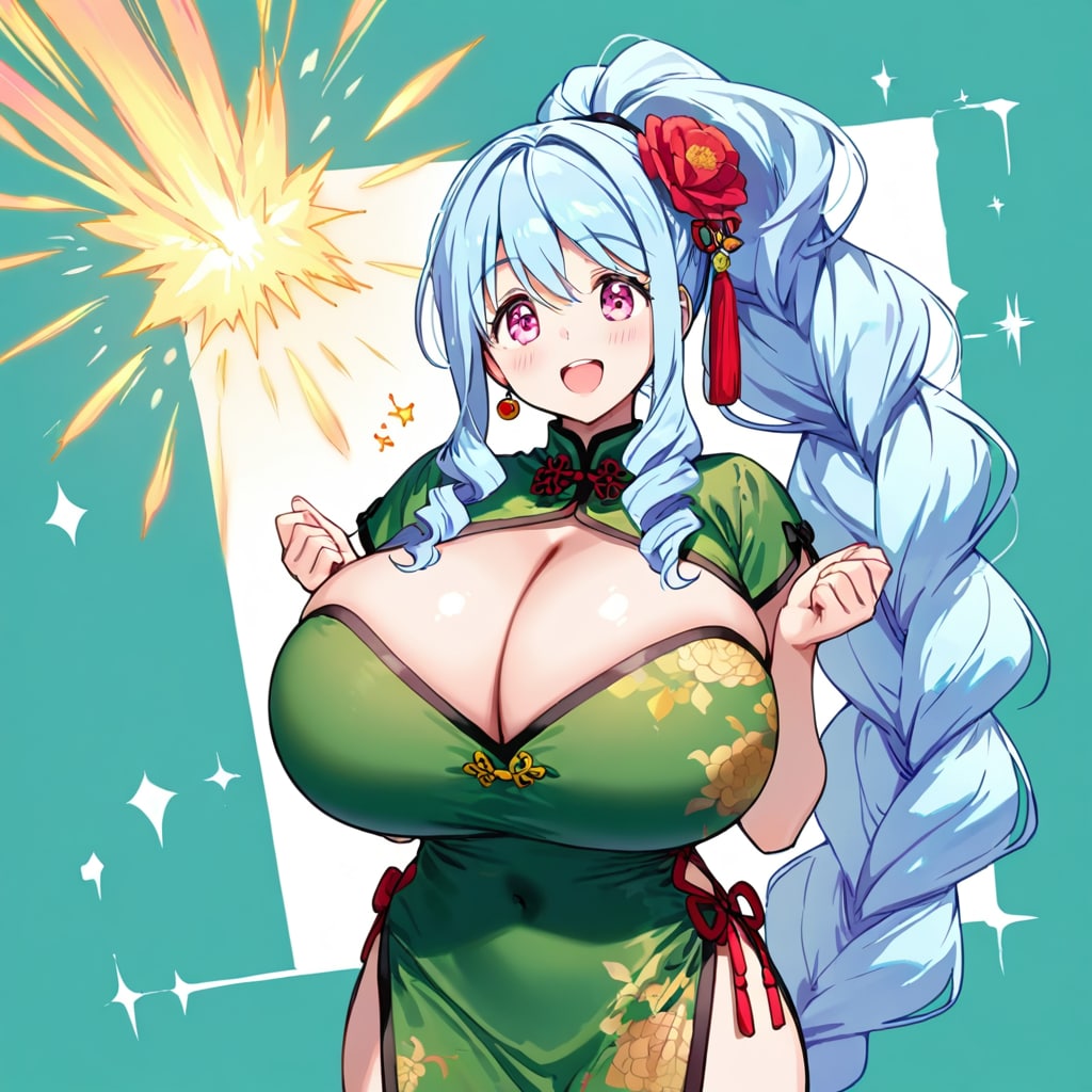 うちの子チャイナドレス