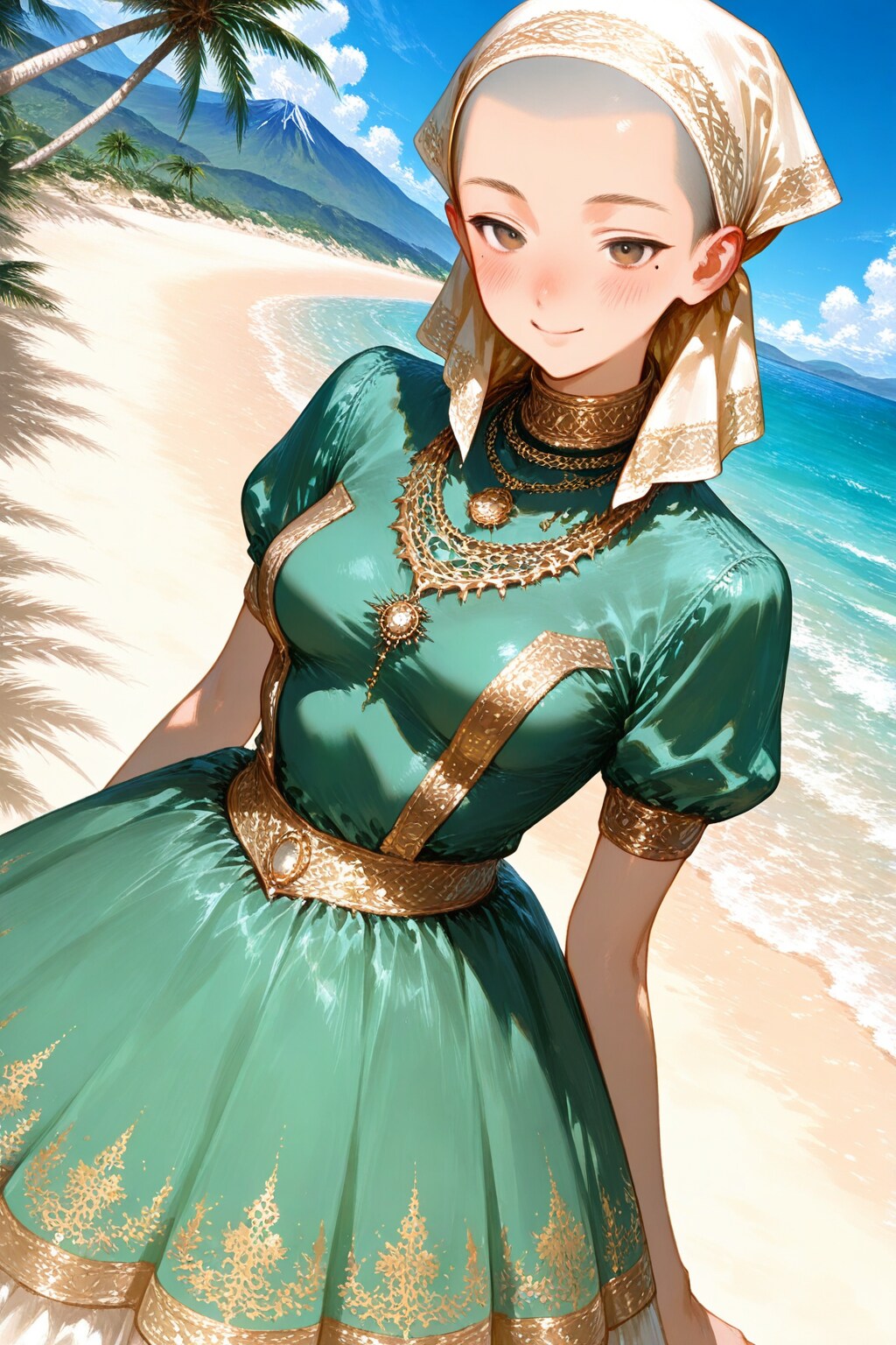 シロマニ/コモロ諸島の民族衣装