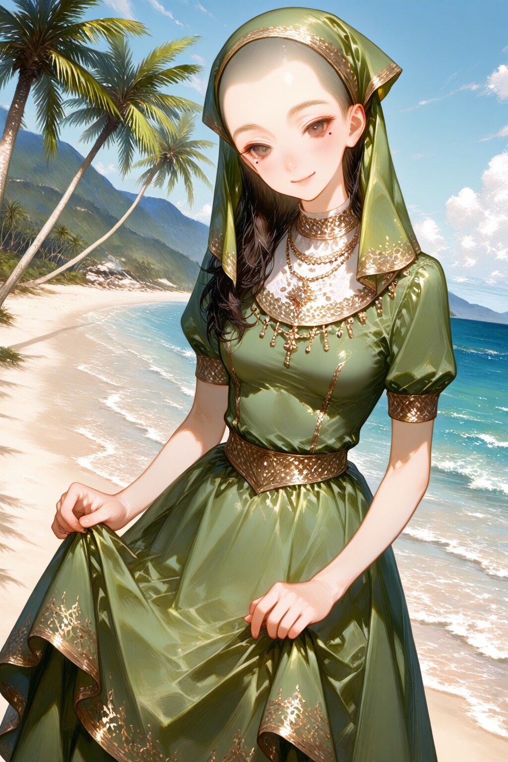 シロマニ/コモロ諸島の民族衣装